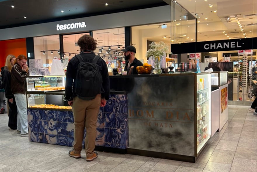 BOM DIA Doçaria de Nata — lokal Bonarka City Center w Krakowie