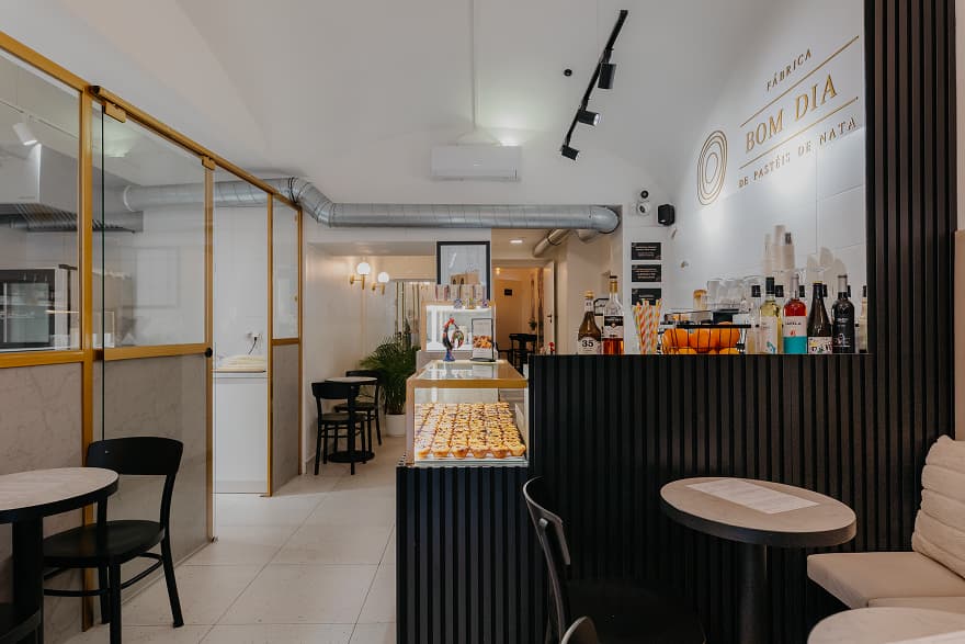 BOM DIA Fábrica de pastéis de nata — lokal przy ul. Sławkowskiej 21 w Krakowie